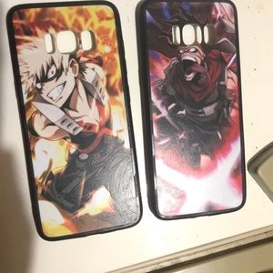 Two My hero academia phone cases